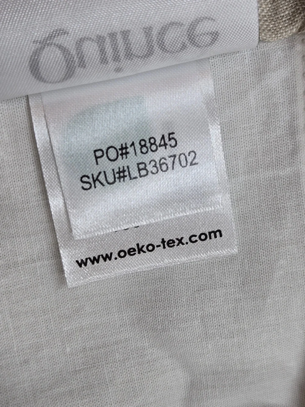 NWT QUINCE Set Of 2 48x84 European Linen Curtains Flax 0056